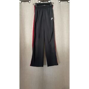 Nike Pants Boys Medium Gray Swoosh Joggers Track Running Gym Drifit Kids Youth